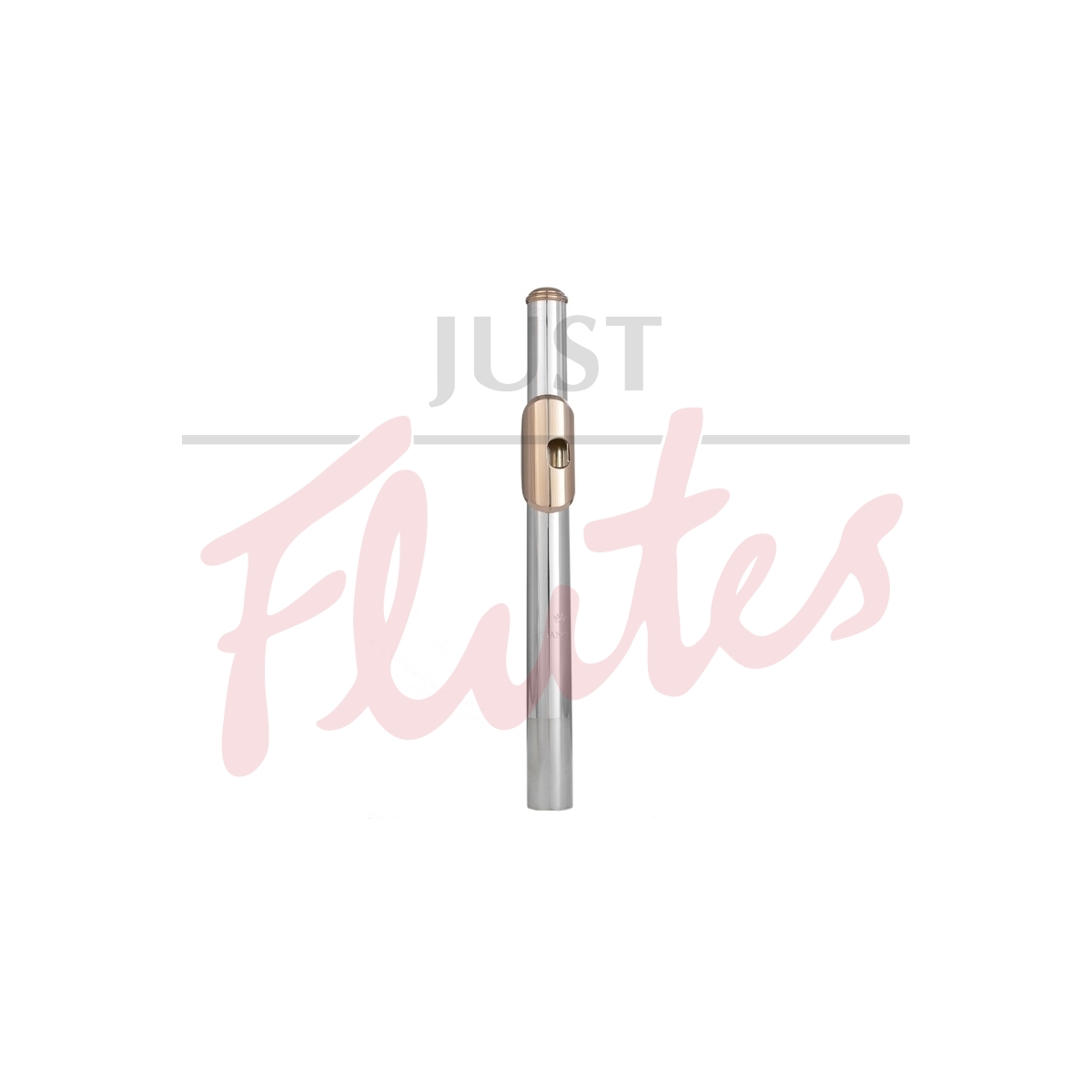 Mancke Flute Headjoint with 14k Rose Lip, Pt Riser and 14k Rose Crown