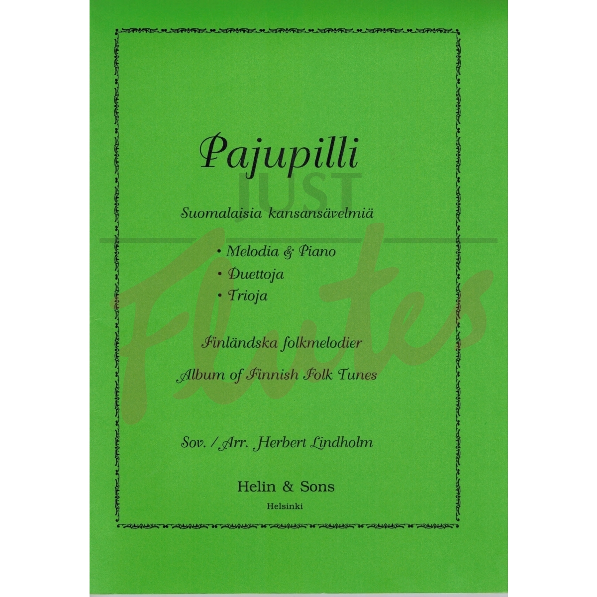 Pajupilla - Album of Finnish Folk Tunes (fl part)