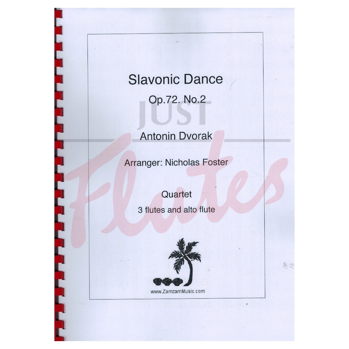 Slavonic Dance for Four Flutes
