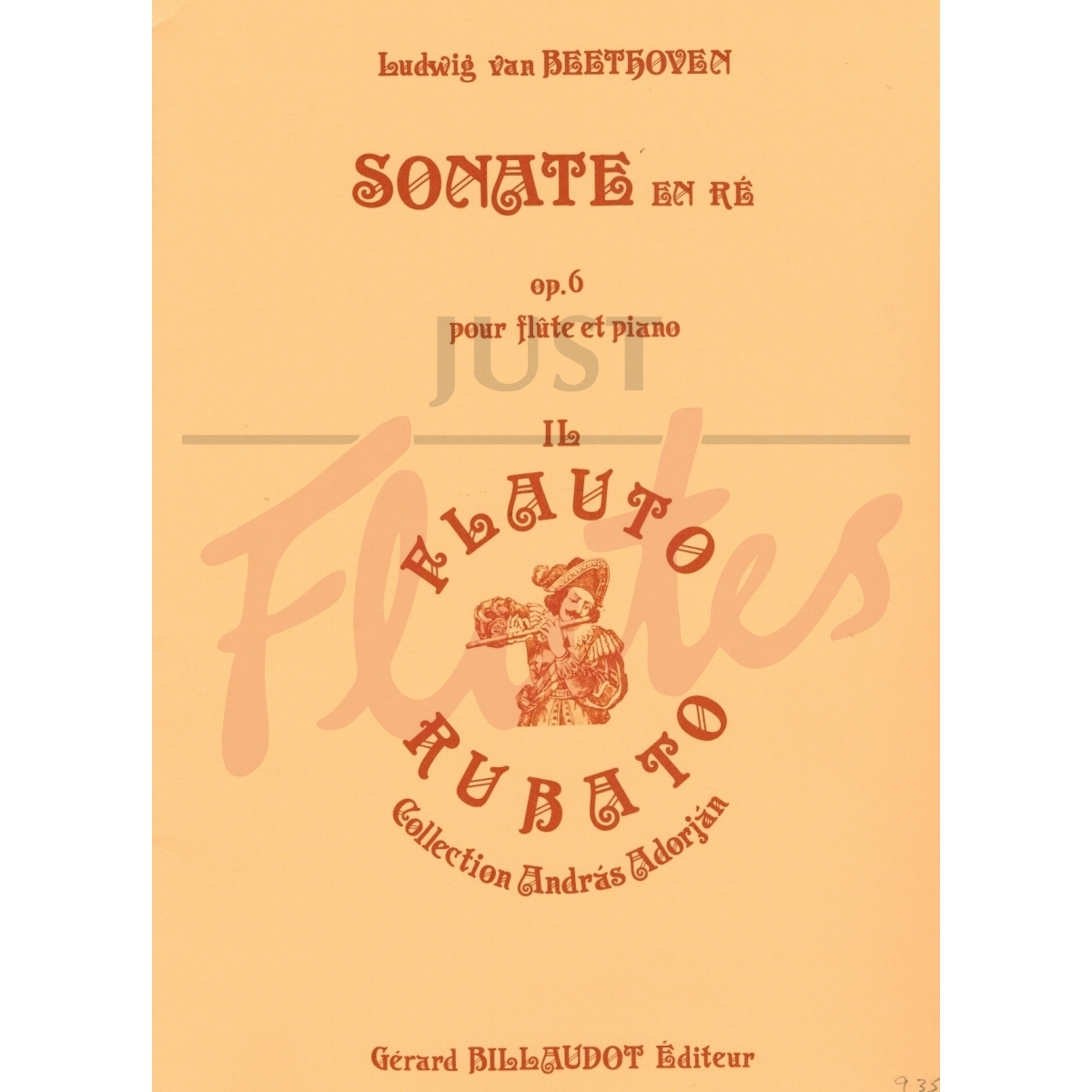 Sonata in D major for Flute and Piano