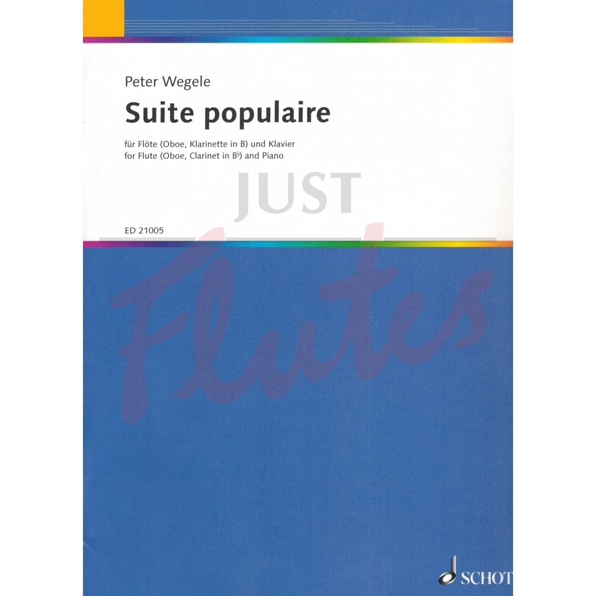 Suite Populaire for Flute (or Oboe) and Piano