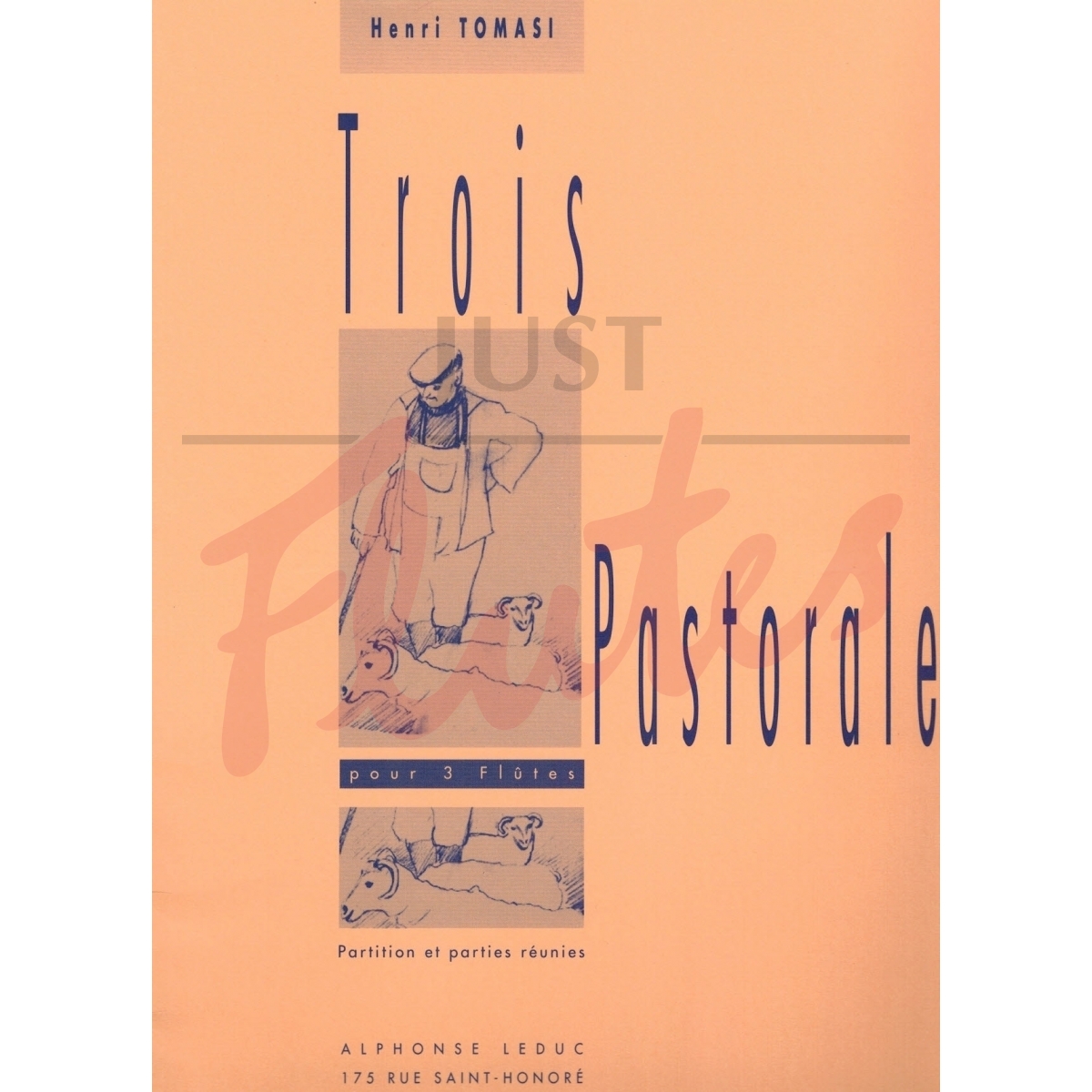 Trois Pastorales for Three Flutes