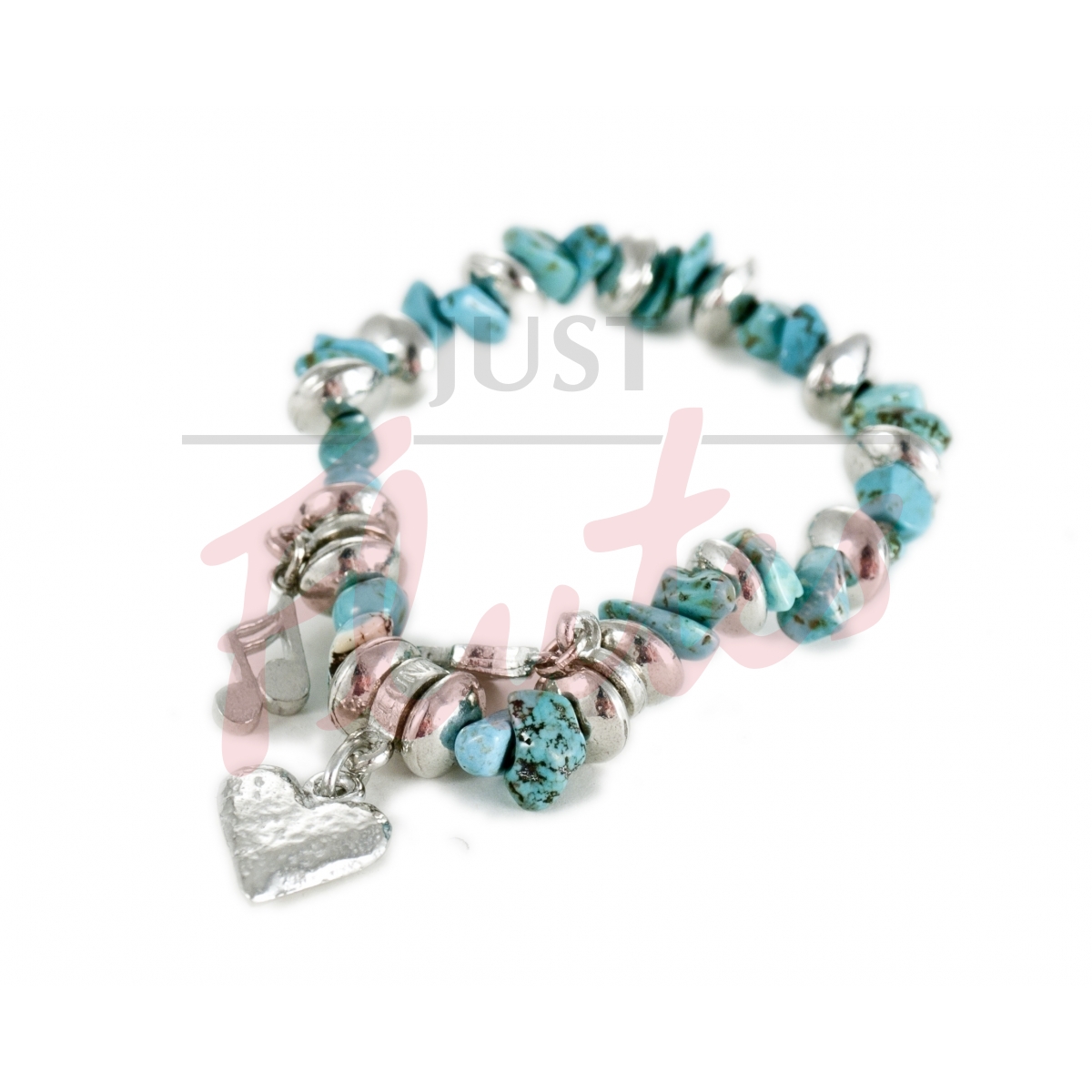 Luna London Turquoise Tumblestone Bracelet