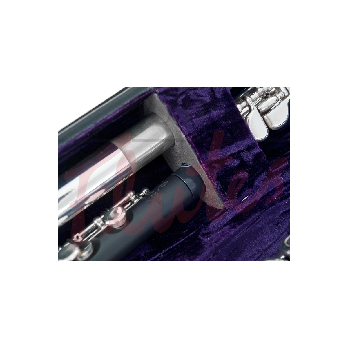 Wiseman Leather Flute and Piccolo Case, Black. Just Flutes