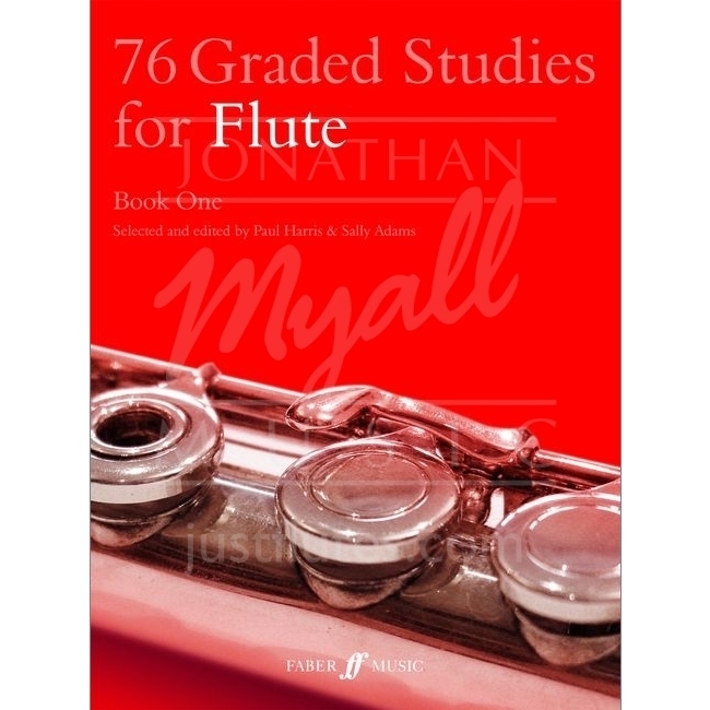Paul Harris 76 Graded Studies for Flute Book 1. Just Flutes