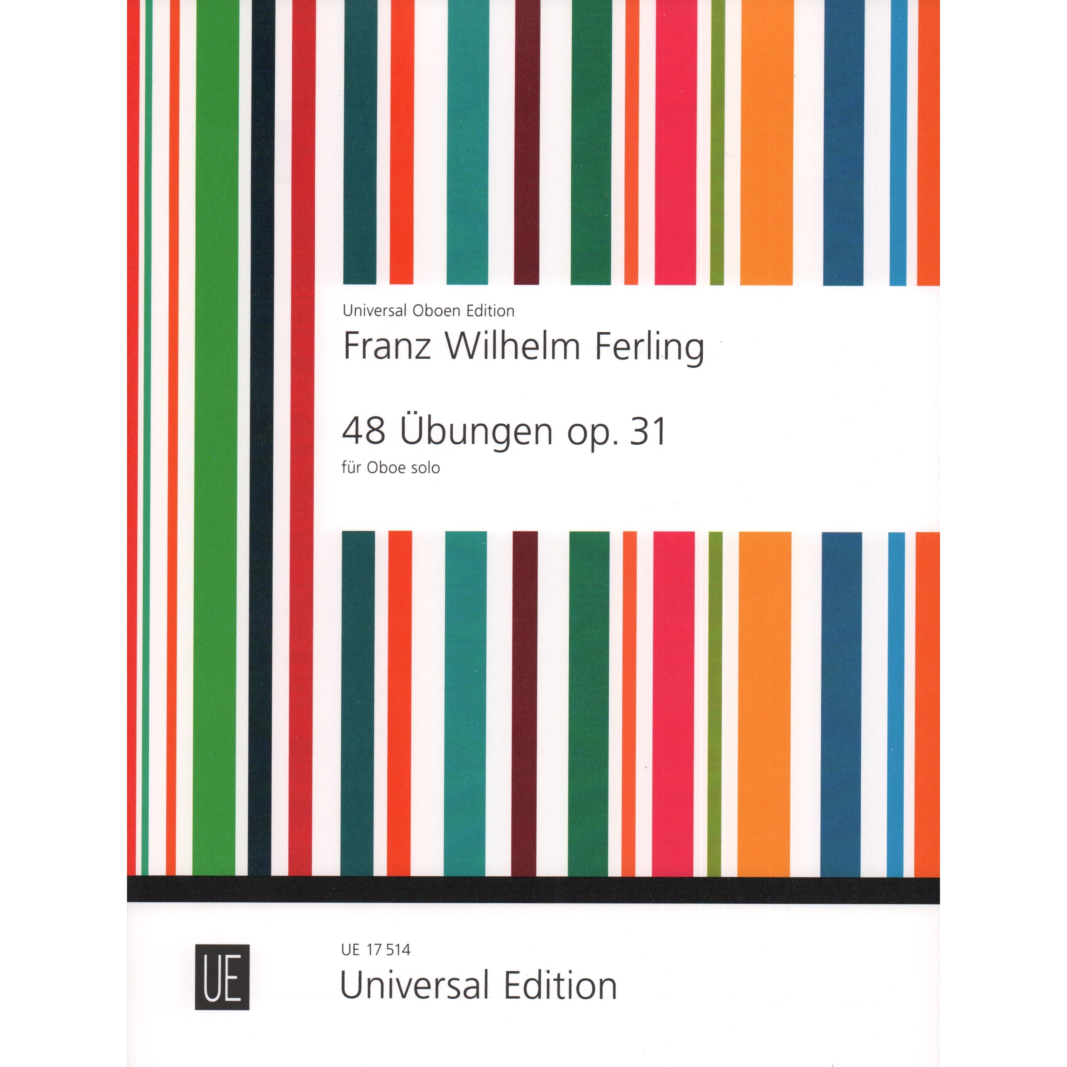 48 Studies for Oboe Op31 F.W. Ferling. Just Flutes