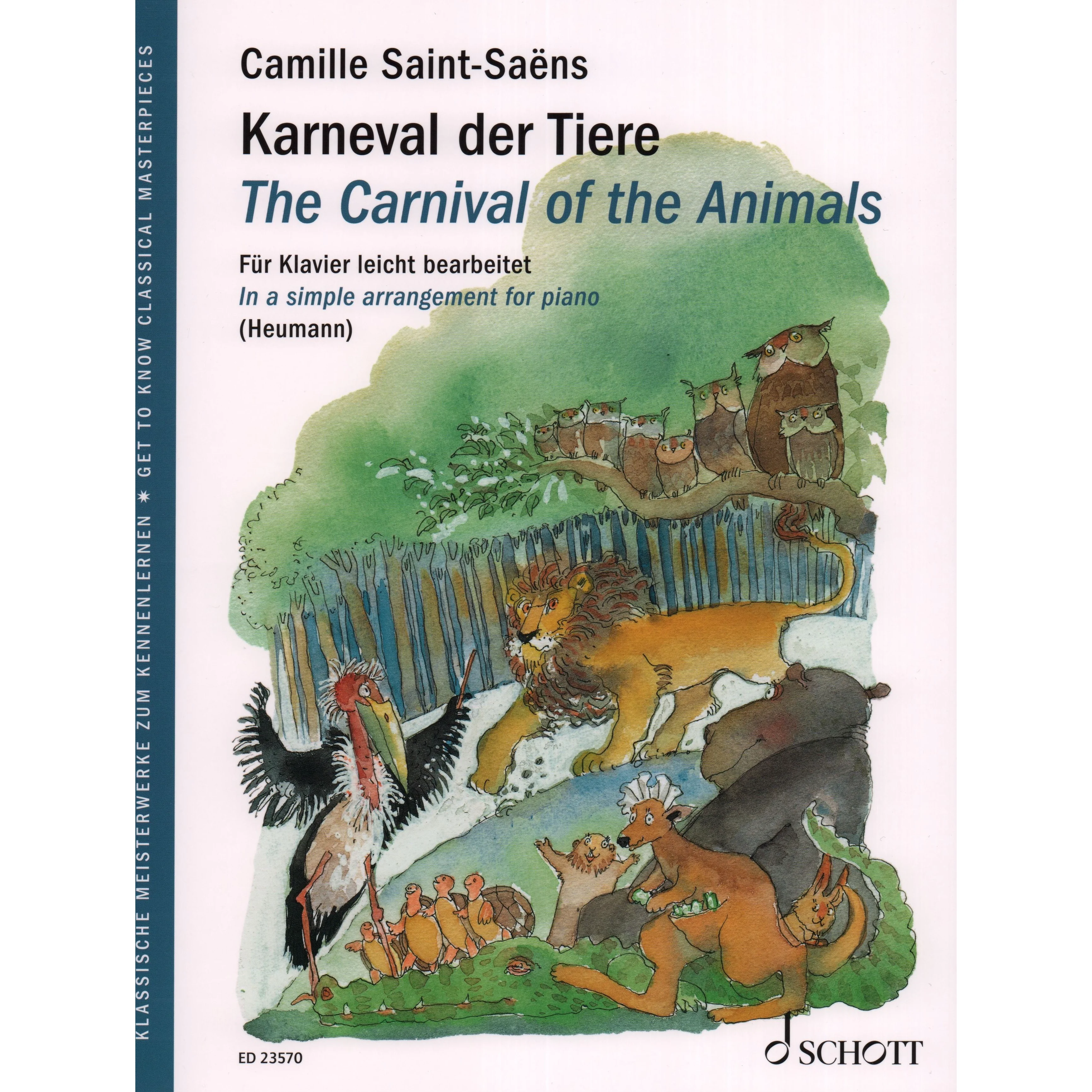 C.　of　The　Piano　Carnival　Animals　Easy　the　for　Flutes　Saint-Saëns.　Just