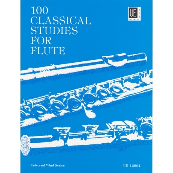 Compilation 100 Classical Studies for Flute. Just Flutes
