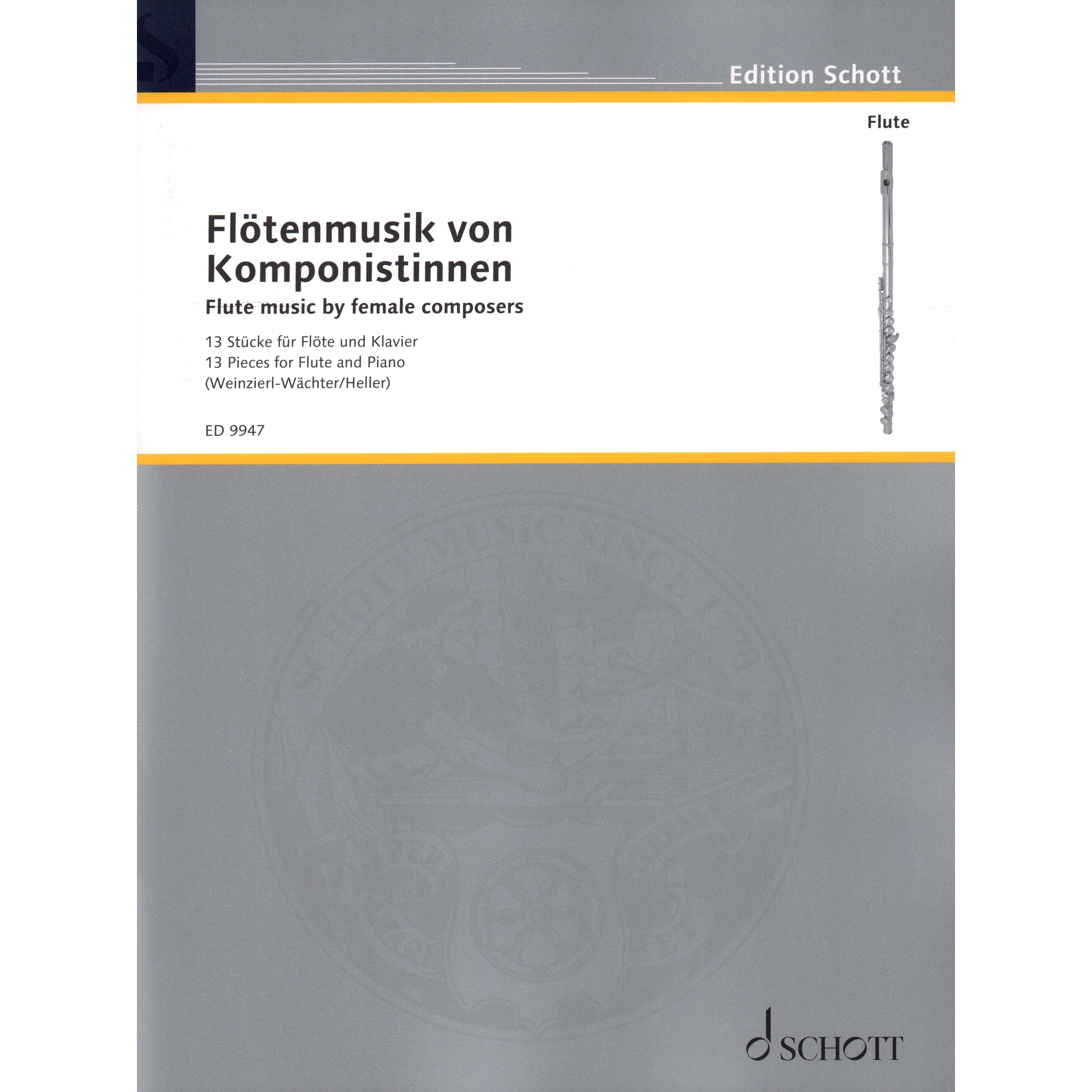 Compilation Flute Music by Female Composers 13 Pieces for Flute and Piano