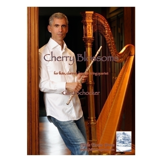 Gary Schocker Cherry Blossoms [Flute, Harp and String Quartet]