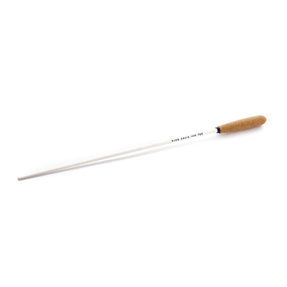 King David Conducting Baton with Tapered Cork Handle