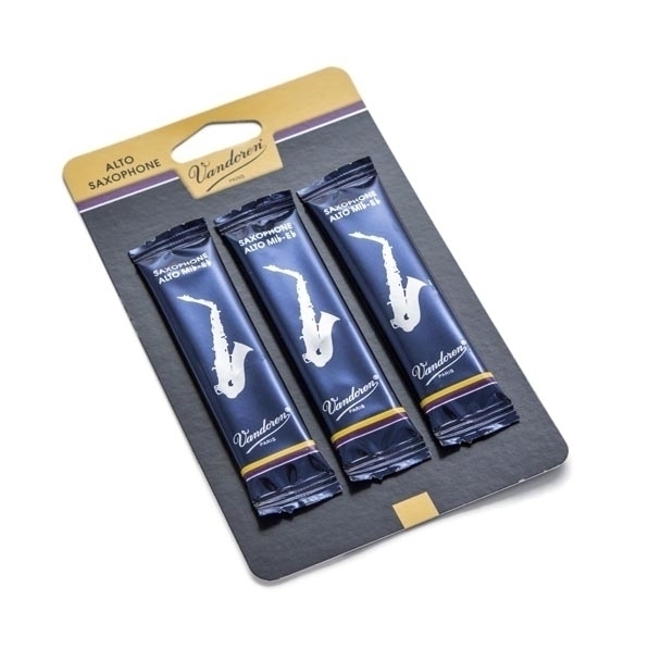 Vandoren Traditional Alto Saxophone Reeds, 3Pack