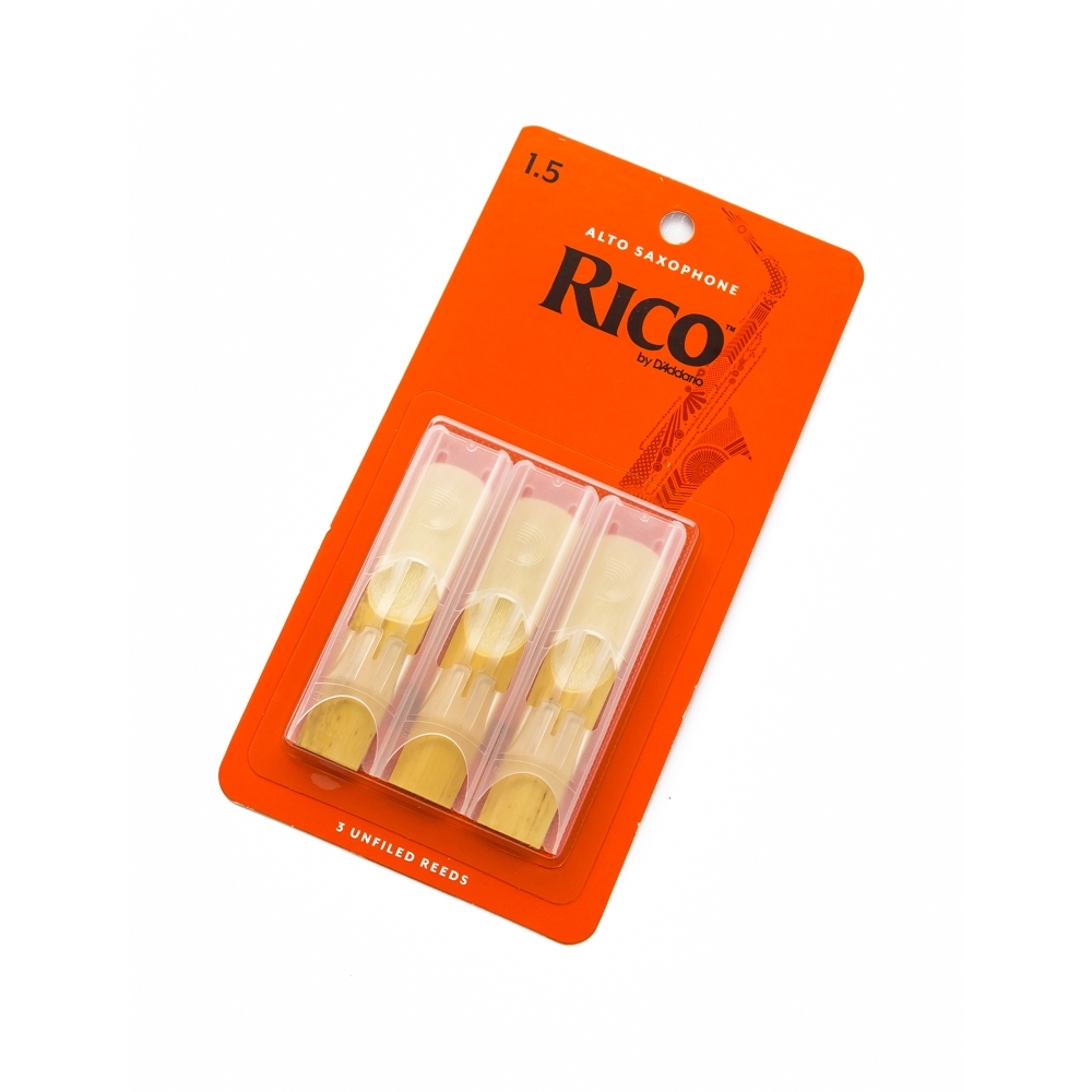 Rico Alto Saxophone Reeds, 3pack. Just Flutes, London