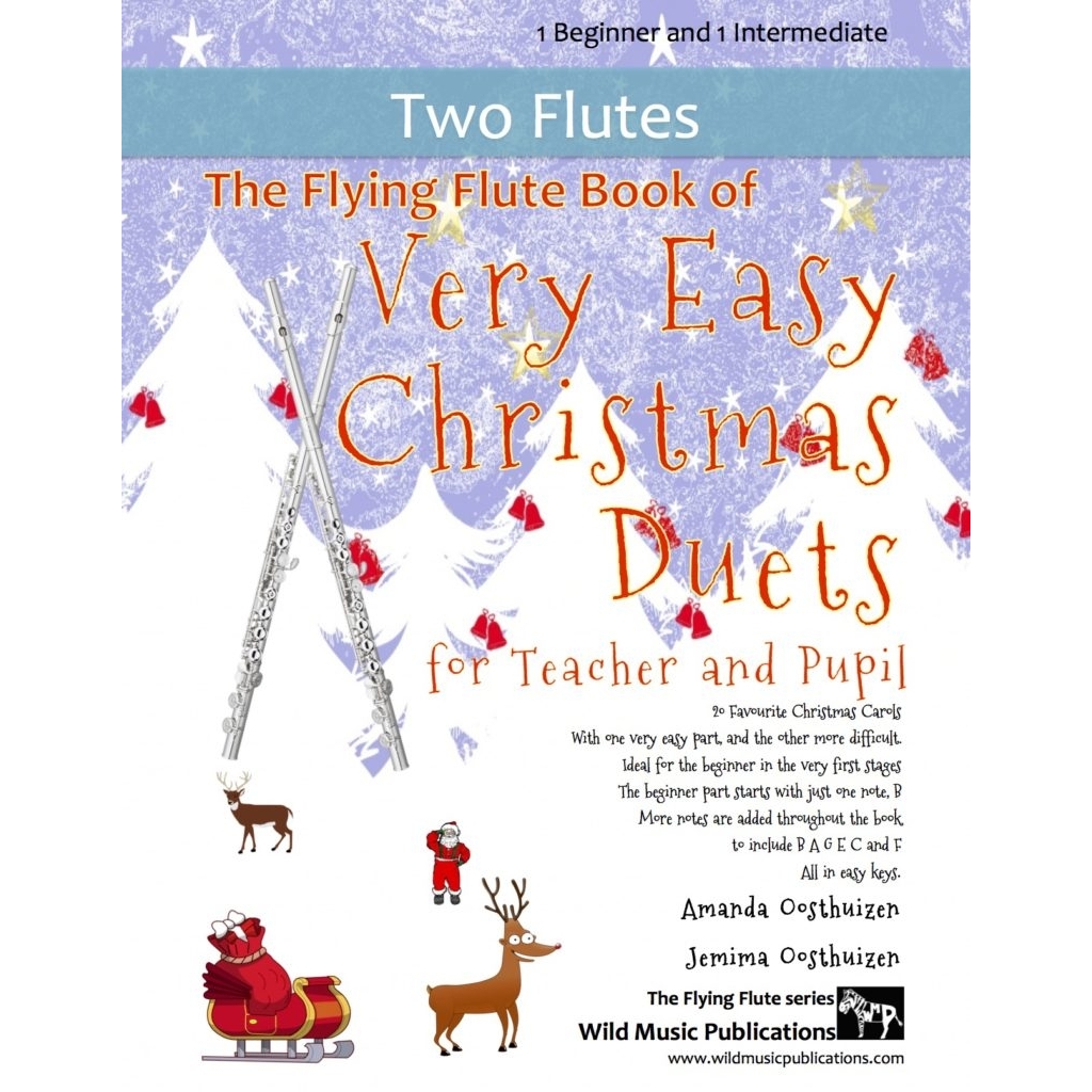 The Flying Flute Book of Very Easy Christmas Duets for Teacher and