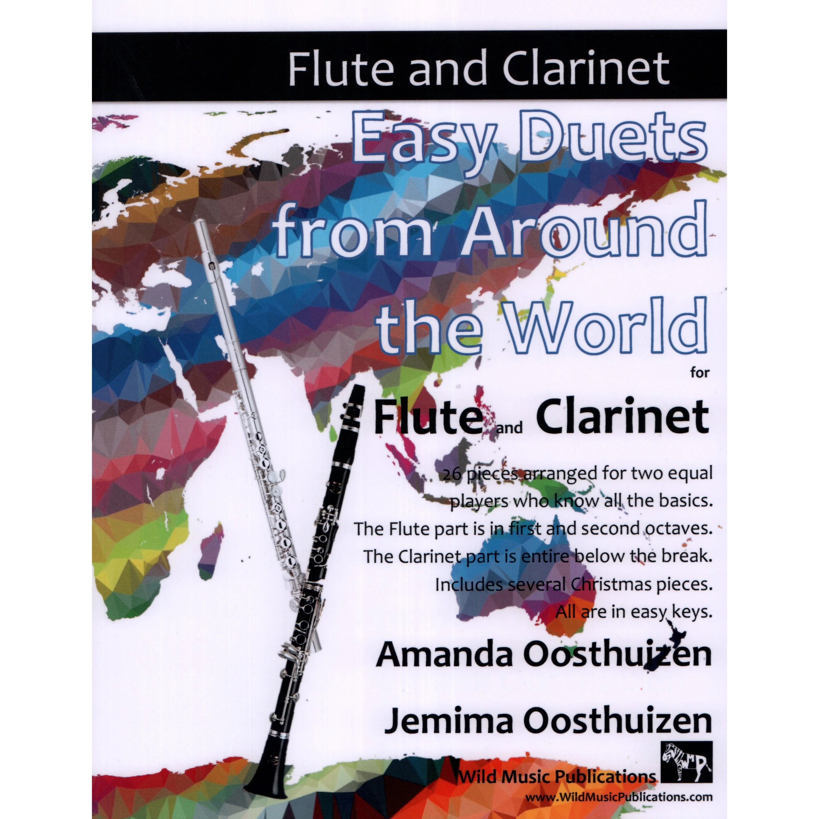 Easy Duets from Around the World for Flute and [Playing score