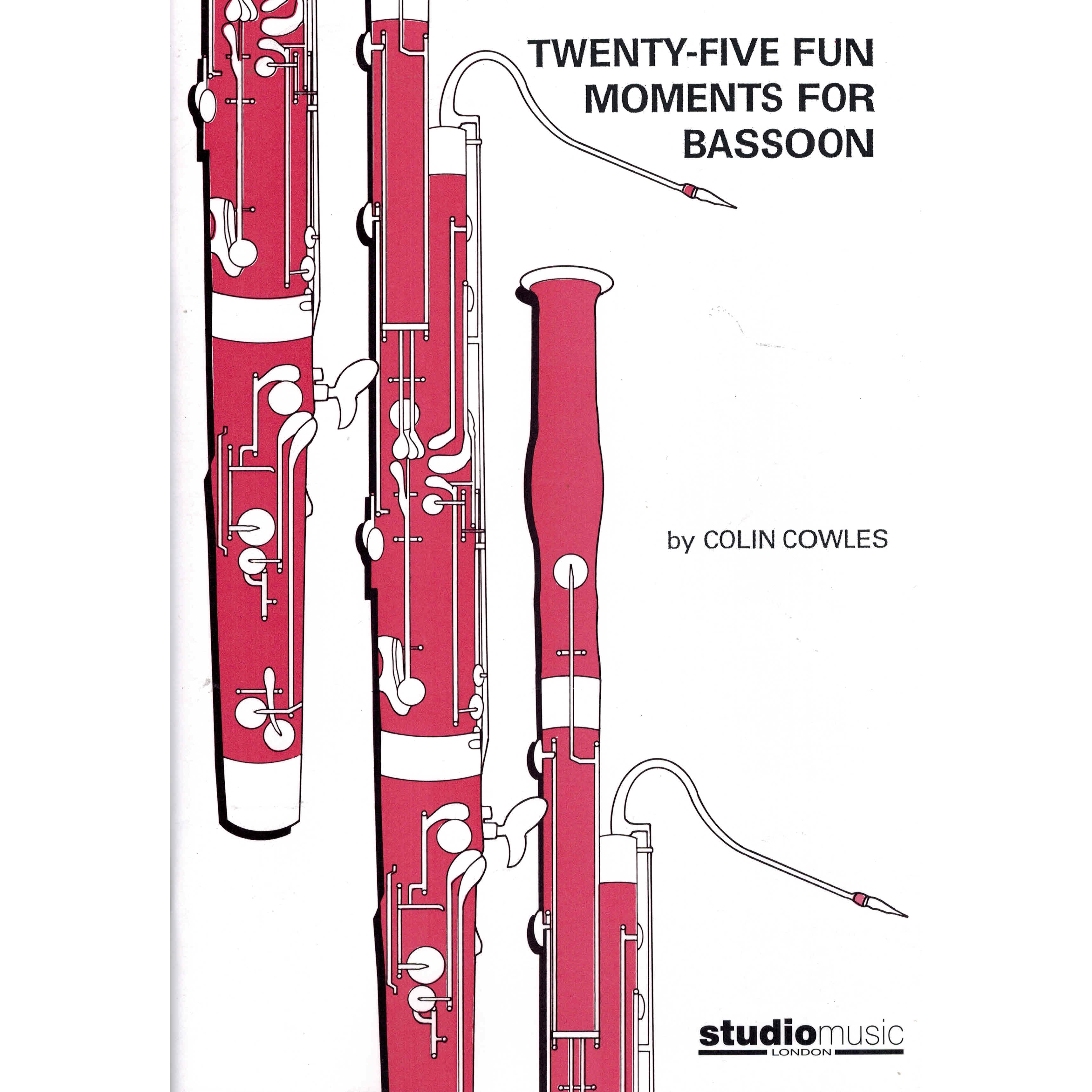 Colin Cowles Twenty Five Fun Moments for Bassoon and Piano