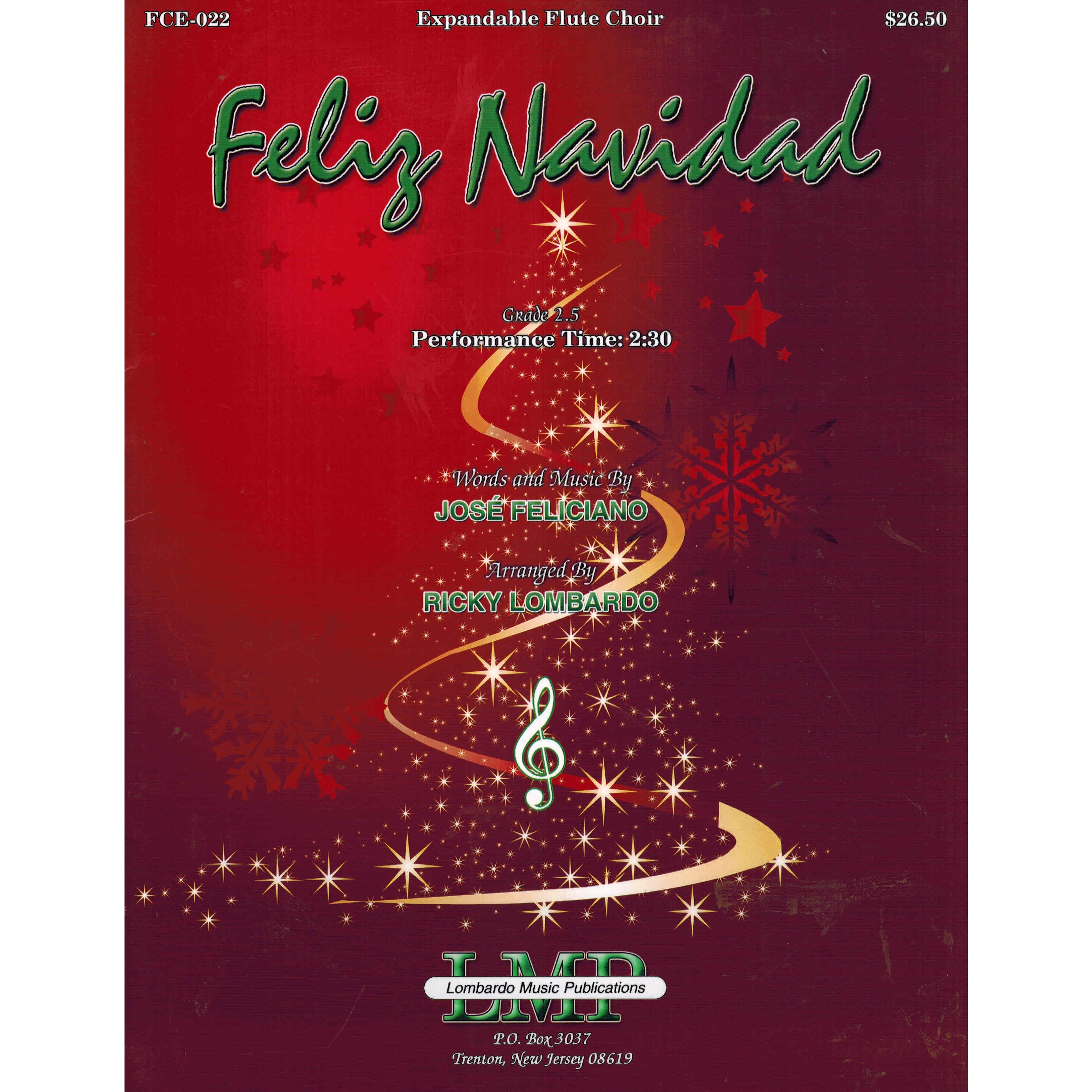Feliz Navidad (José Feliciano) » Partitions pour chœurs - 35029445