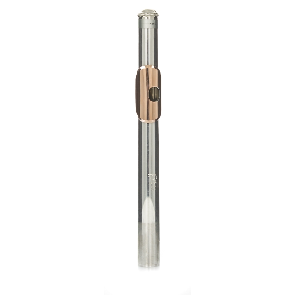 PreOwned Nagahara Solid Flute Headjoint with 10k Rose Lip & Pt Riser