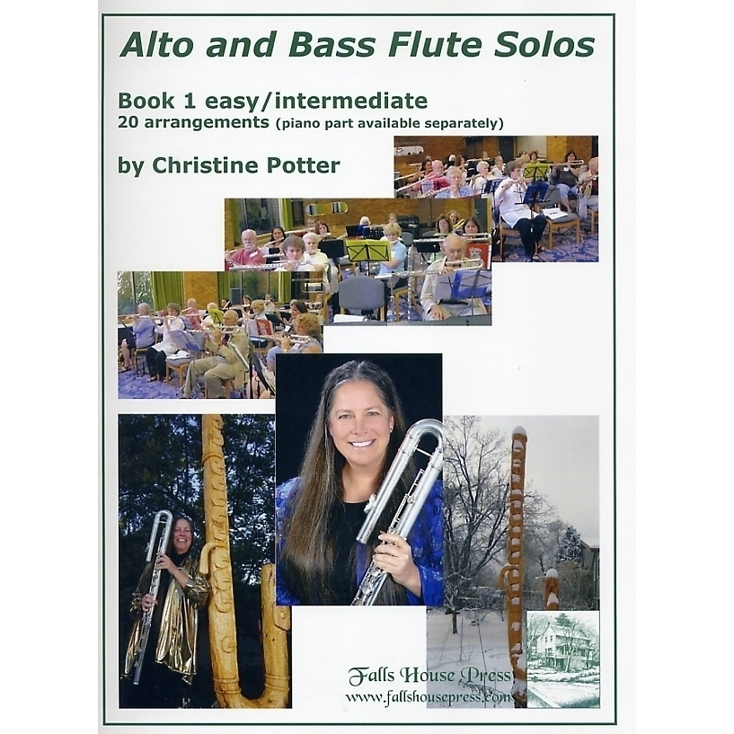 Compilation Alto and Bass Flute Solos Book 1. Just Flutes