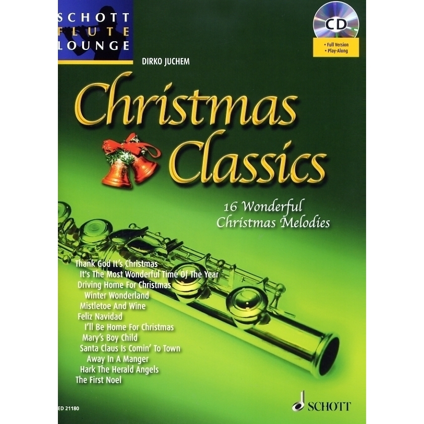 Christmas Classics [Flute] Includes accompaniment CD