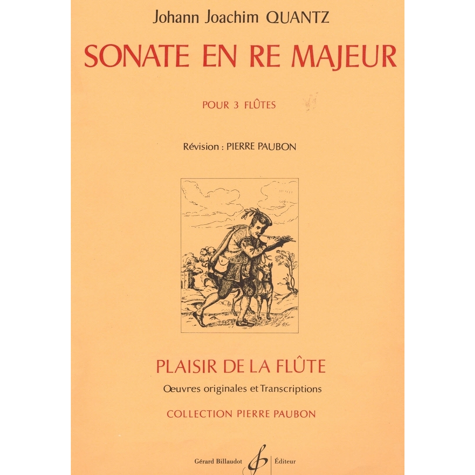 Johann Joachim Quantz Sonata in D major for Three Flutes