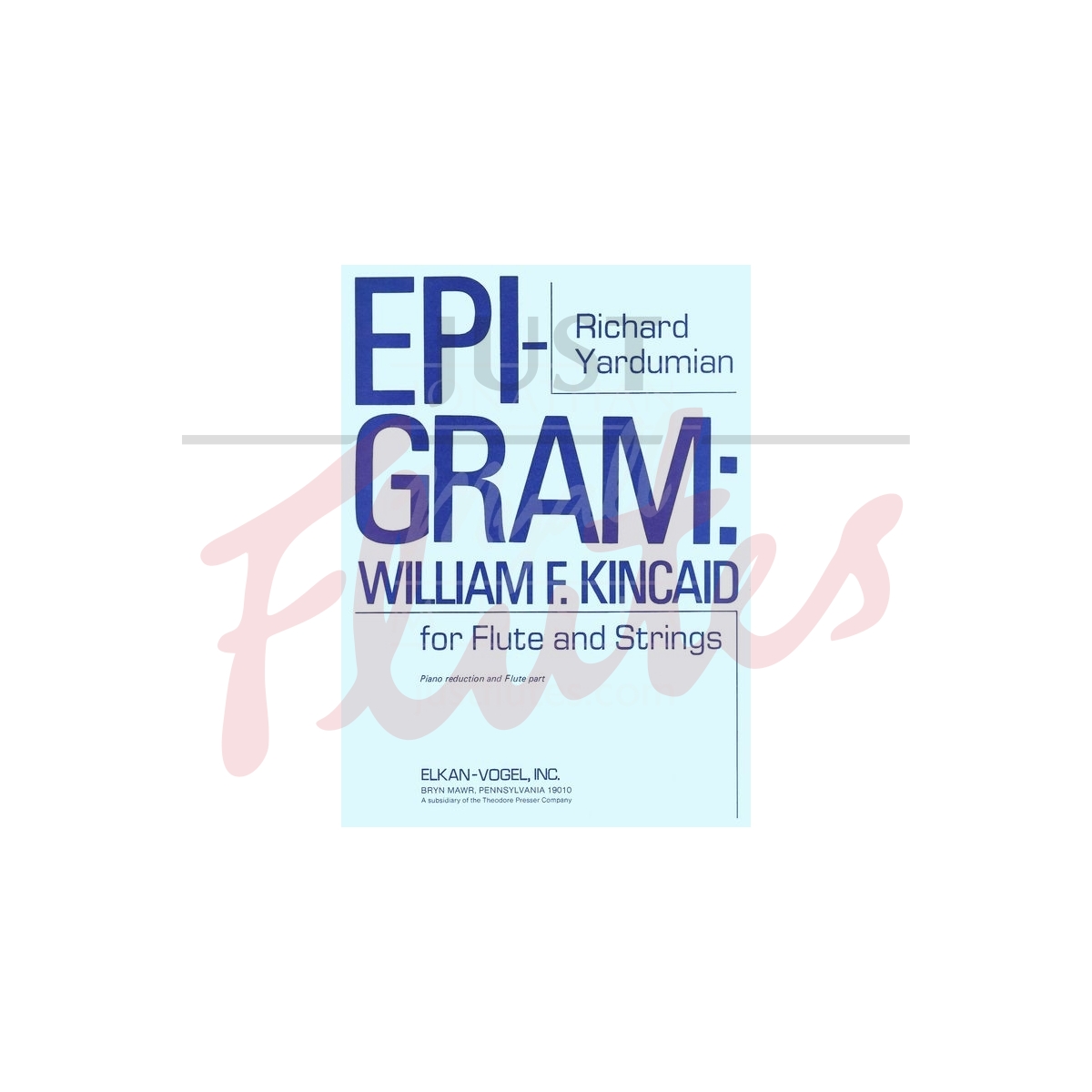 Epigram: William F Kincaid for Flute and Piano