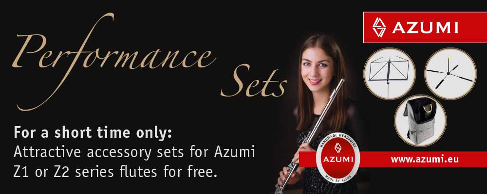 Free Performance Sets with Azumi Z1 and Z2 Flutes