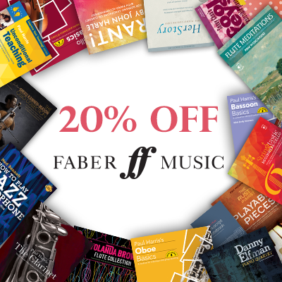 20% off Faber Music