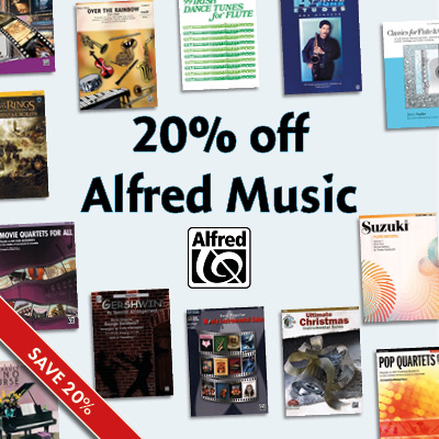 20% off Alfred Publications