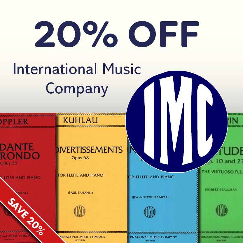 20% off IMC music