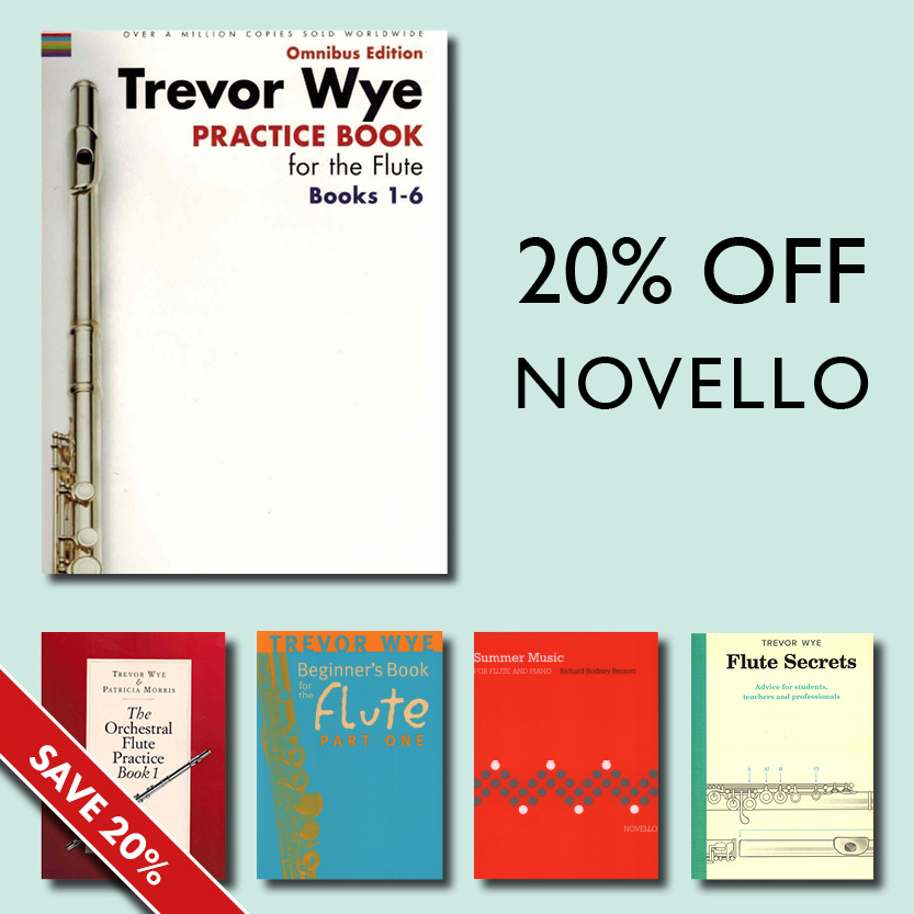 20% off Novello music