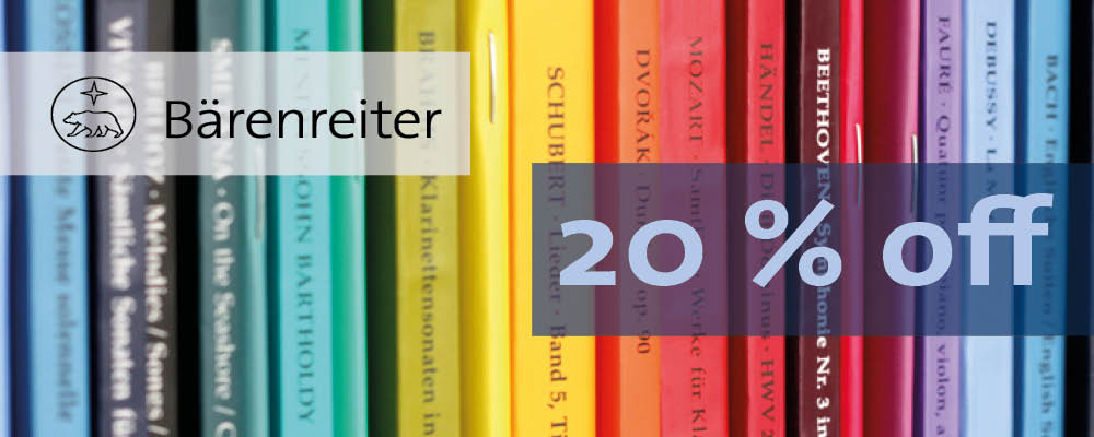 20% off Barenreiter