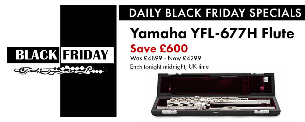 Yamaha YFL-677H Black Friday Special - Save £600!