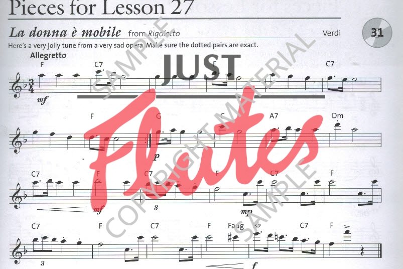 Ned Bennett A New Tune A Day For Flute Omnibus Edition
