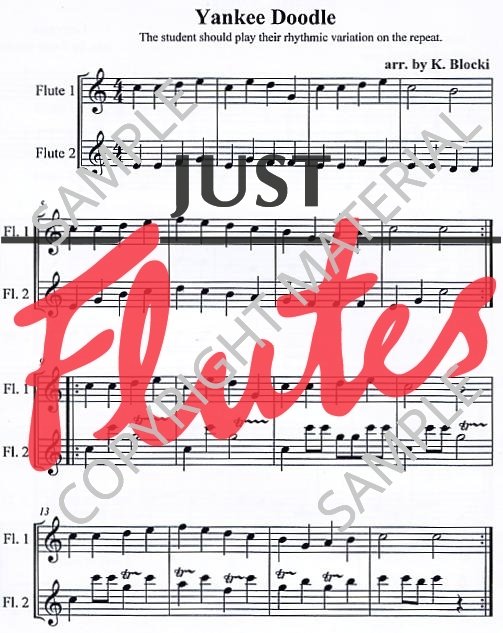 Kathryn Blocki Flute Method Supplemental Duets Book 1