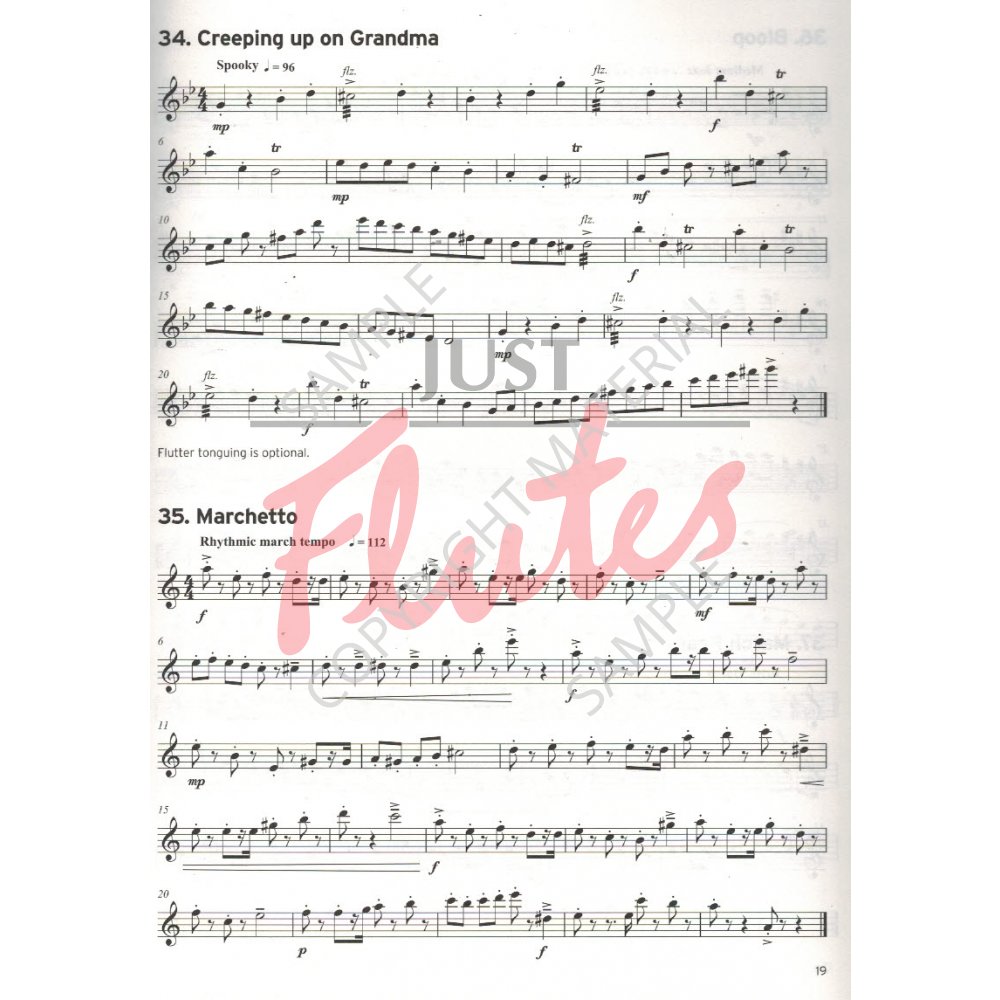 Mike Mower Mosaics for Flute Book 1. Just Flutes, London