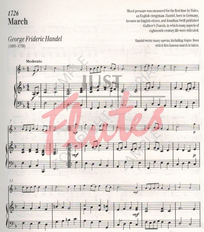 Paul Harris Music Through Time, Flute Book 2. Just Flutes