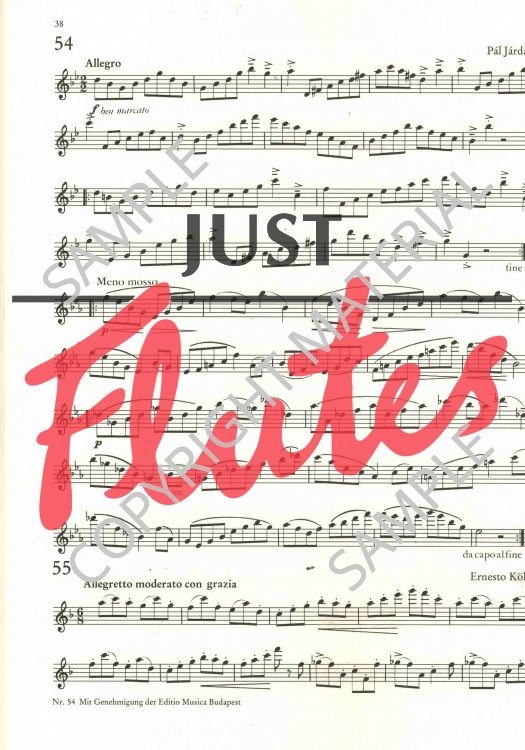 Compilation Flute Studies Book 1. Just Flutes, London