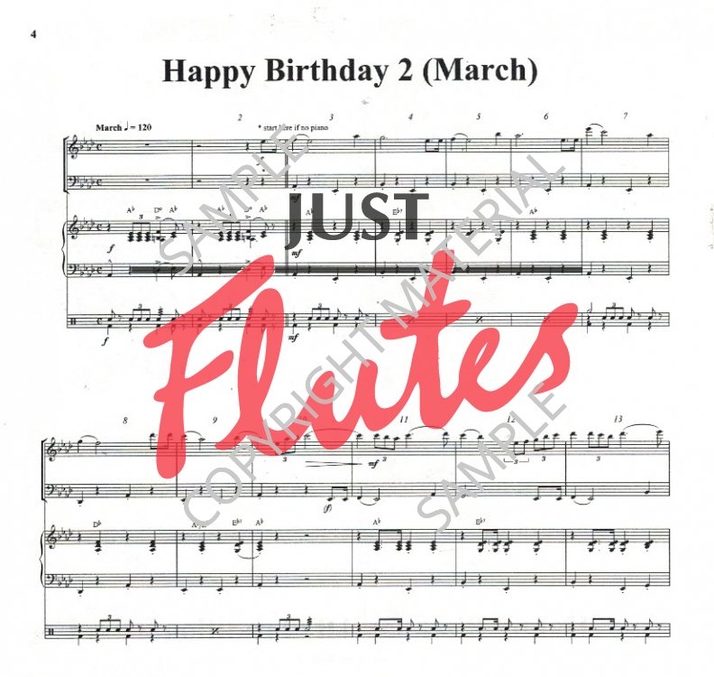 John Glenesk Mortimer Happy Birthday [Flute and Tuba]