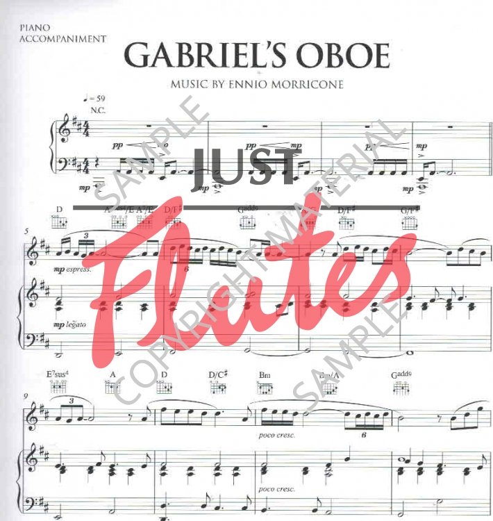 Ennio Morricone Gabriel's Oboe from 'The Mission'