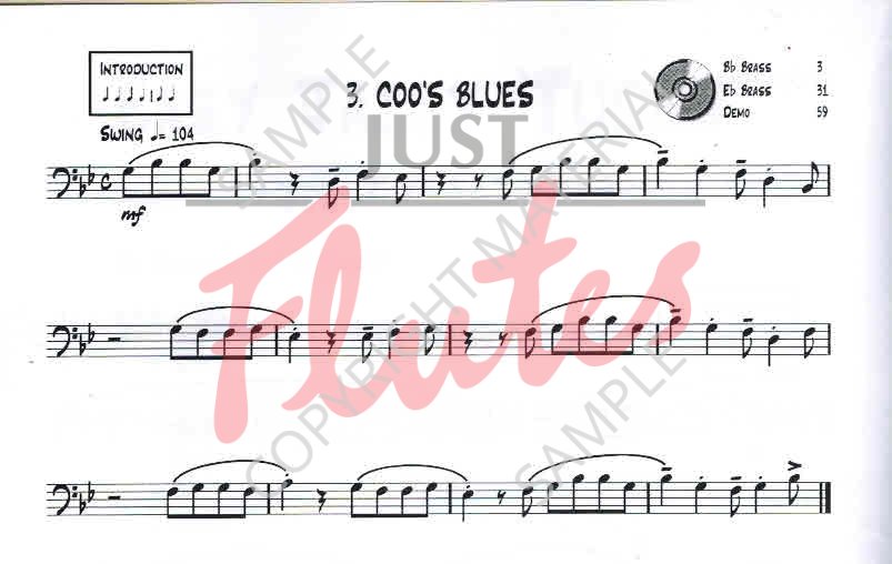 Mark Nightingale Easy Jazzy 'Tudes Euphonium Bass Clef