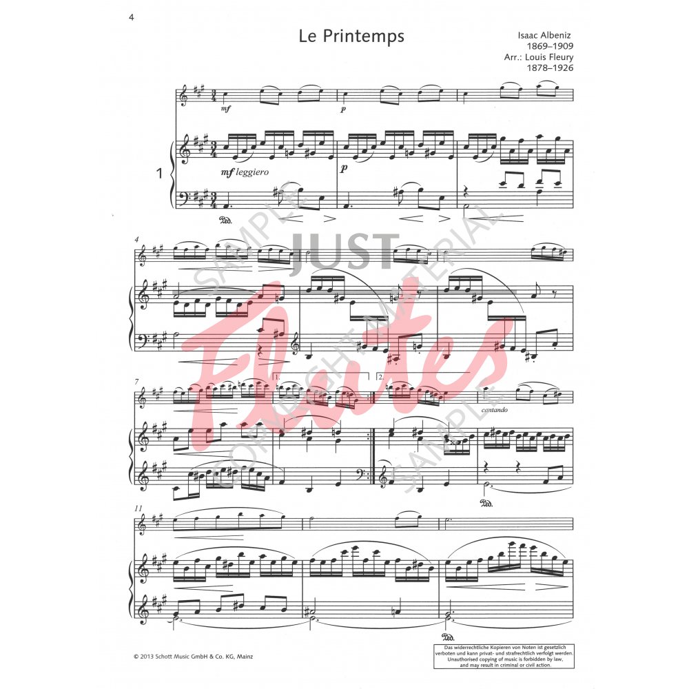French Romantic Repertoire for Piano, Level 1 - S. Coombs. Just Flutes