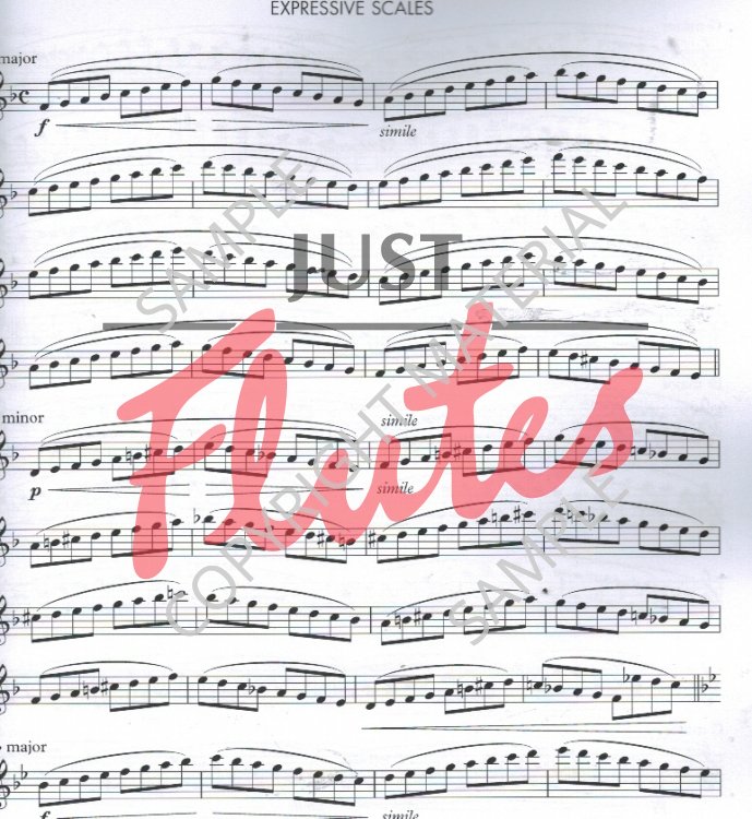 Trevor Wye Practice Book for the Flute Breathing & Scales