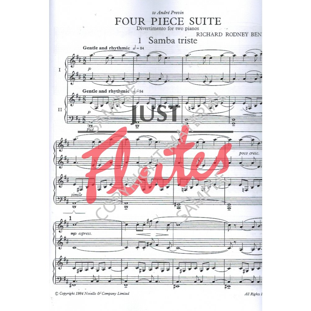 アート・デザイン・音楽 RICHARD RODNEY BENNETT/ FOUR PIECE SUITE A19UxOrFc1L._UF1000,1000_QL80_.jpg