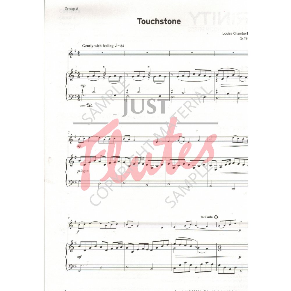Trinity College London Trinity Flute Exam Pieces 20172020, Grade 2