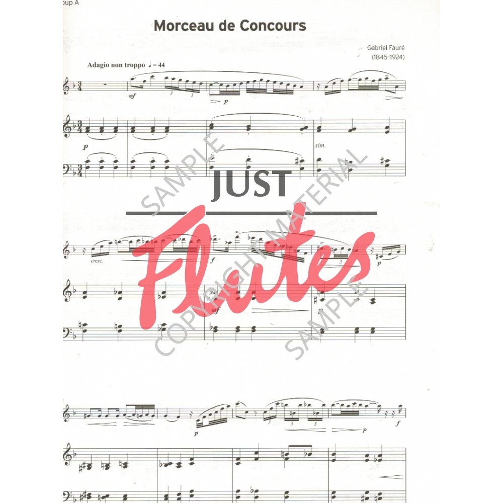 Trinity College London Trinity Flute Exam Pieces 20172020, Grade 6