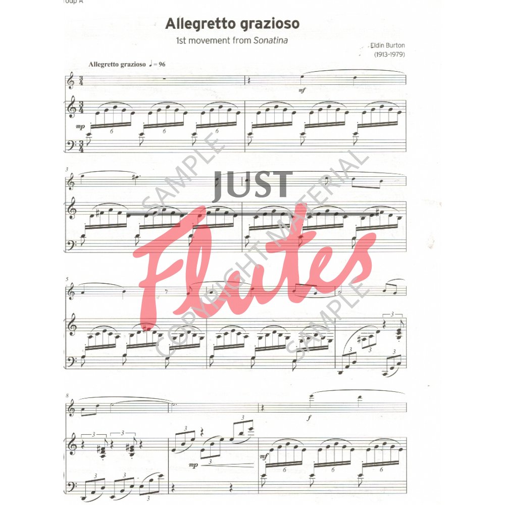 Trinity College London Trinity Flute Exam Pieces 20172020, Grade 8