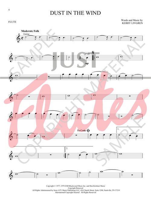 Compilation Classic Pop Songs Flute [with Digital Download]