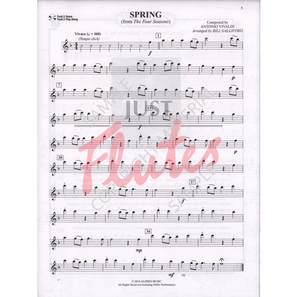 Compilation Easy Classical Themes Level 1 [Flute] [with CD]