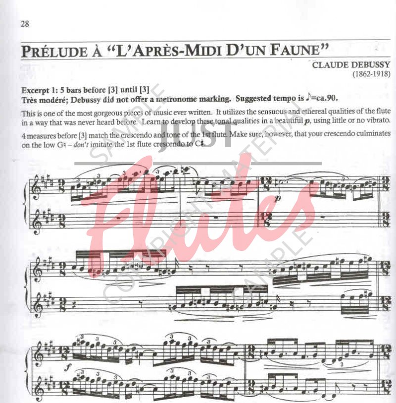 Jeanne Baxtresser Great Flute Duos from Orchestral Repertoire